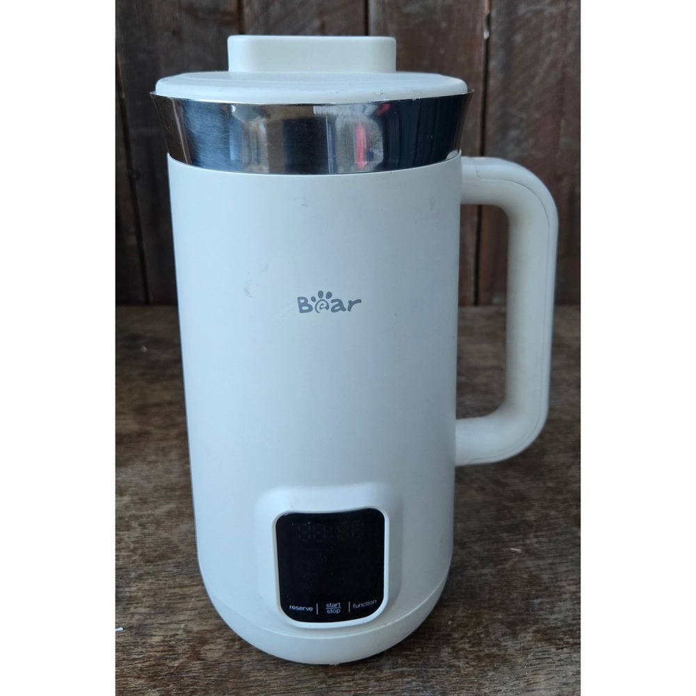 Bear Nut Milk Maker Beige Automatic Soy Milk Machine 120v 1.2L Max DJJ-E08R1
